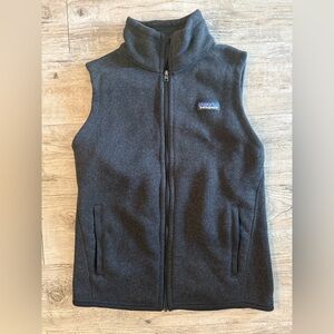Patagonia Women’s Better Sweater Fleece Vest – Black – Size Small